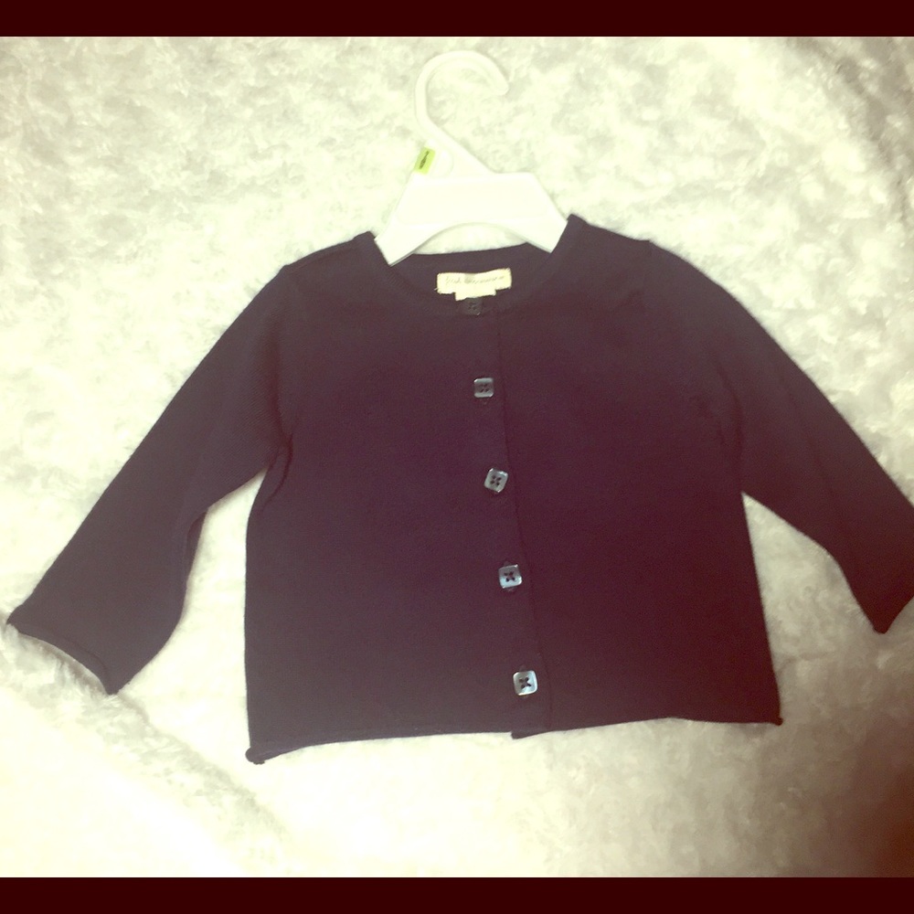 Navy Nautical Cardigan NWT 0-3 months